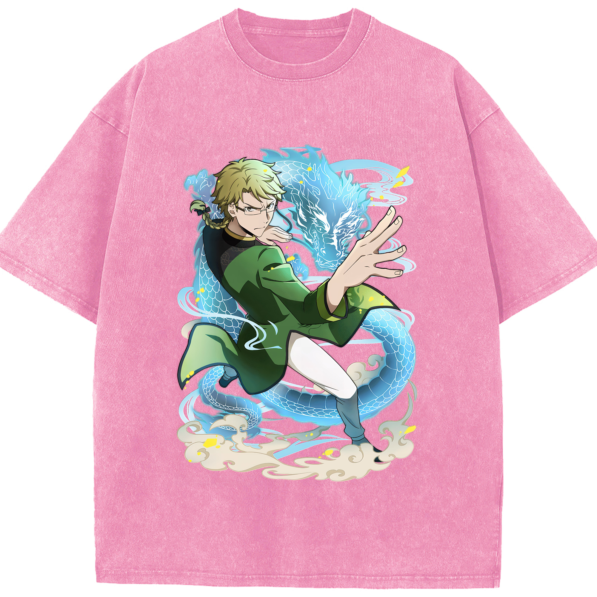 （画像用） 文豪ストレイドッグス Bungo Stray Dogs 綿100% ヴィンテージ風 半袖Tシャツ（フロントプリント）